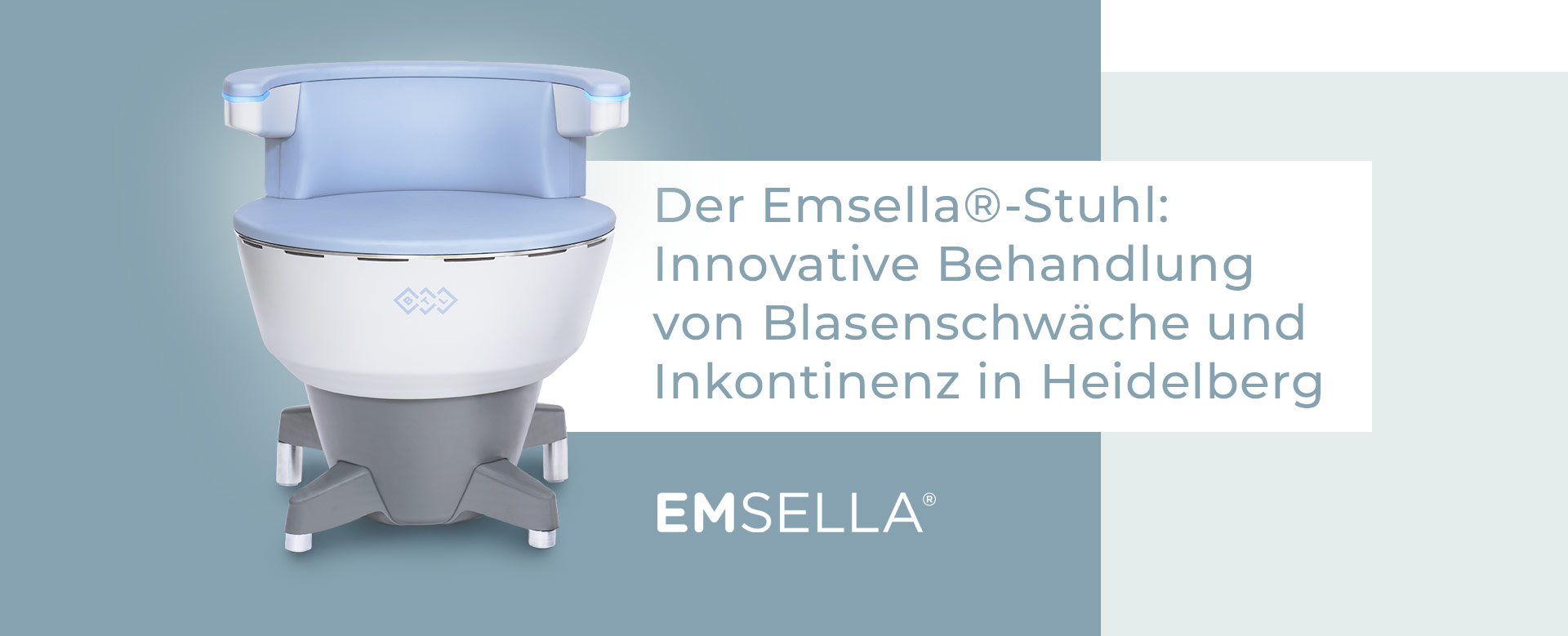 EMSELLA-Stuhl: Behandlung von Blasenschwäche und Inkontinenz in Heidelberg